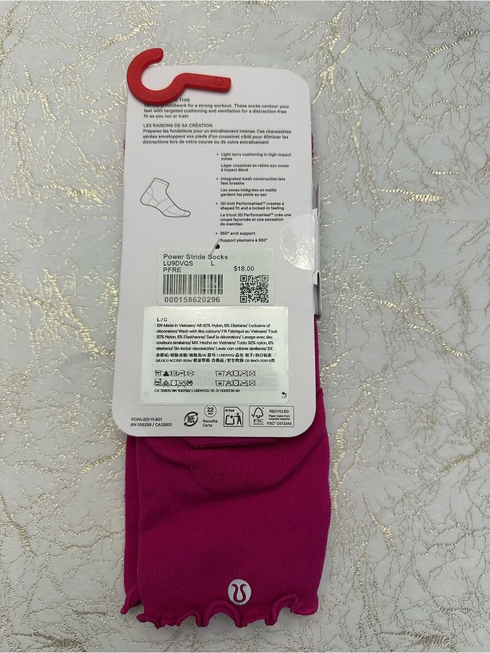lululemon Power Stride Ankle Socks